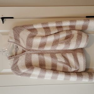 Barefoot Dreams striped hoodie